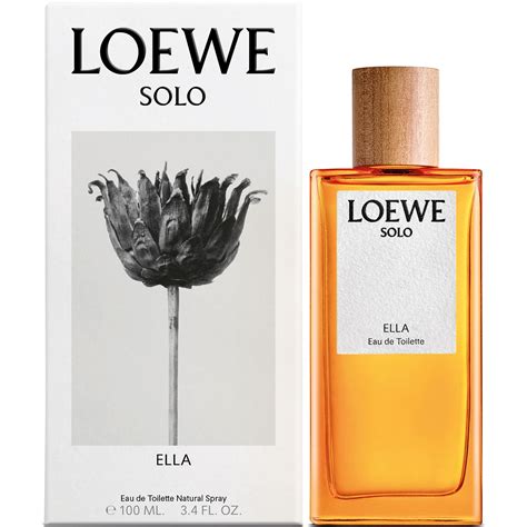 perfume loewe solo ella.